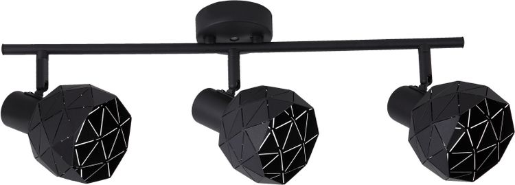 Light Prestige Reus stropné svietidlo 3x40 W čierna LP-8069/3WSBK
