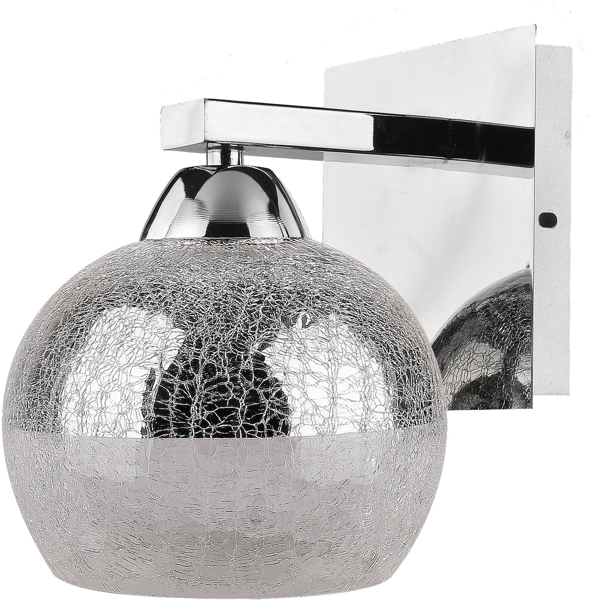 Candellux Cromina nástenná lampa 1x60 W chrómová 21-22240