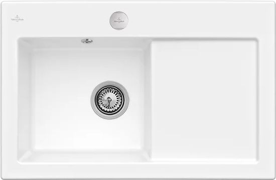 Villeroy & Boch Subway keramický drez 78x51 cm biela 677202R1