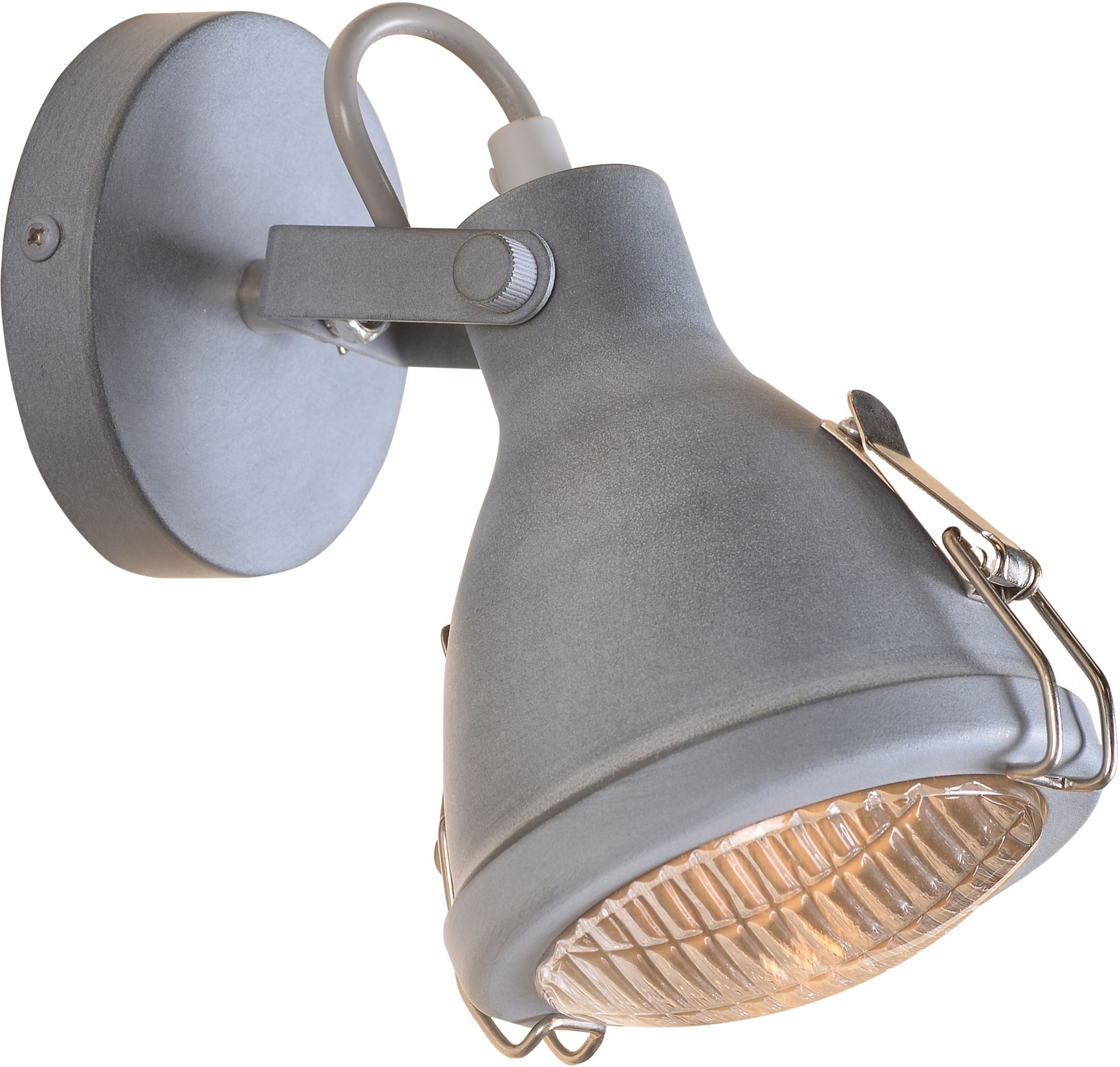 Candellux Crodo nástenná lampa 1x40 W sivá 91-71101