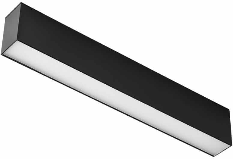 Light Prestige System 3F lampa na koľajnicovú lištu 1x12 W čierna LP-559/3R-3FBK