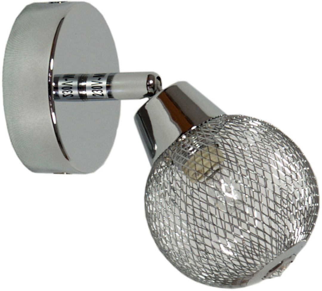 Candellux Novel nástenná lampa 1x40 W chrómová 91-06950