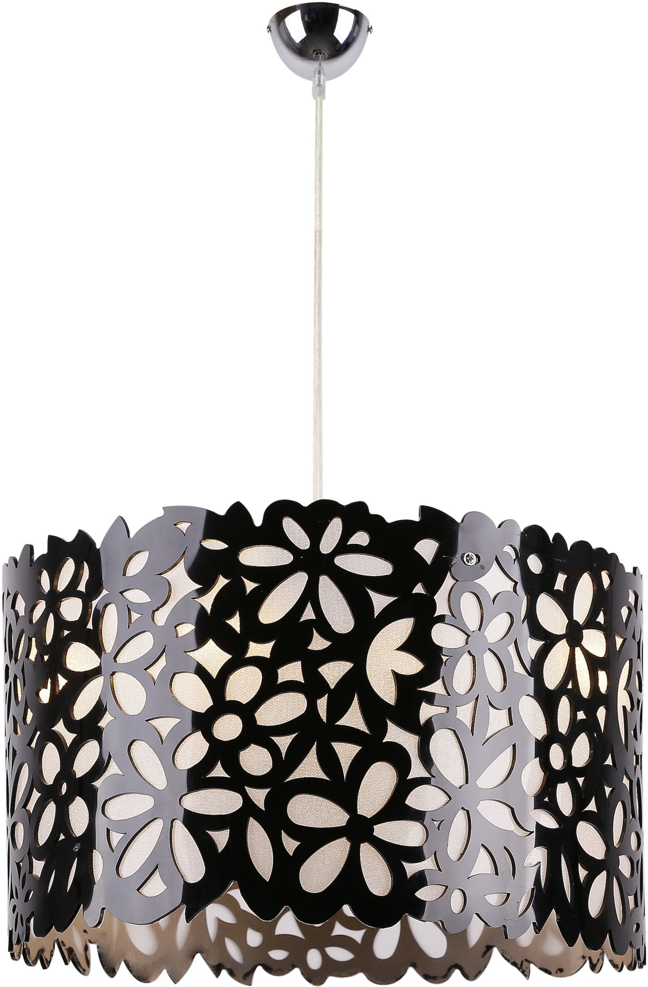 Candellux Simona závesné svietidlo 3x40 W čierna 33-87174