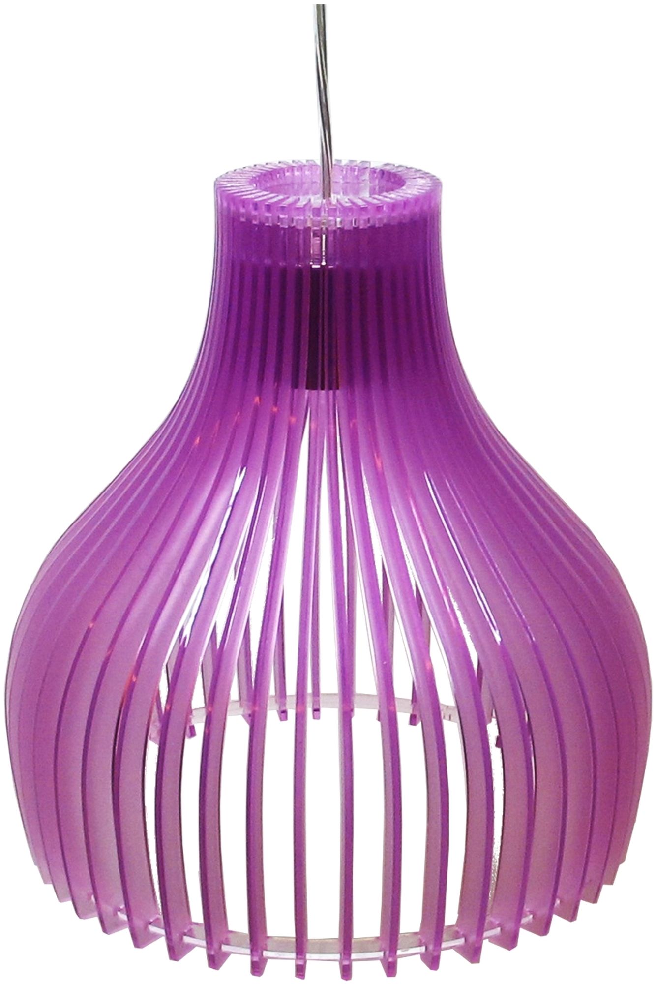 Candellux Buren závesné svietidlo 1x60 W fialová 31-50314