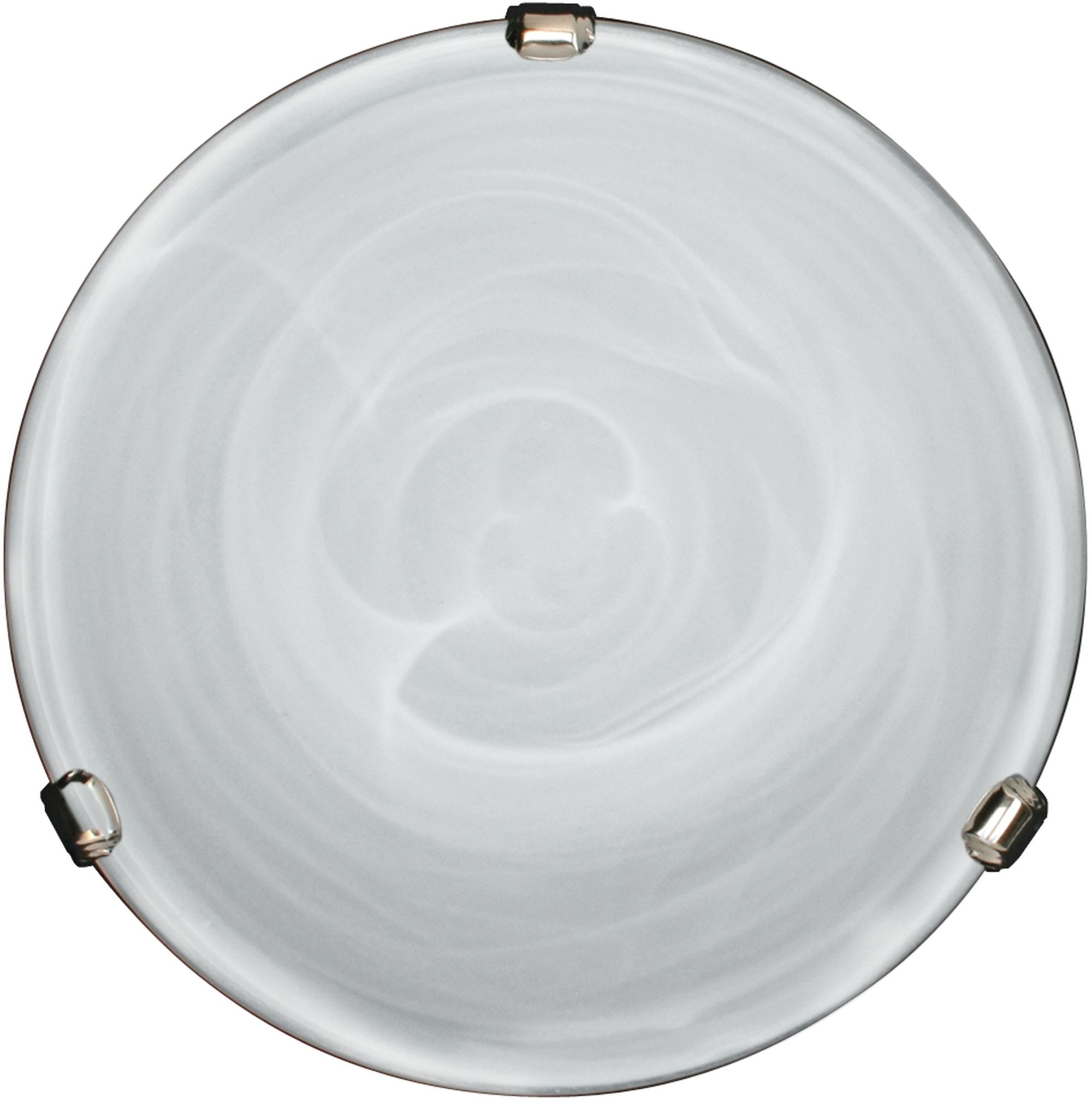 Candellux Duna stropné svietidlo 1x60 W biela-chrómová 13-38695