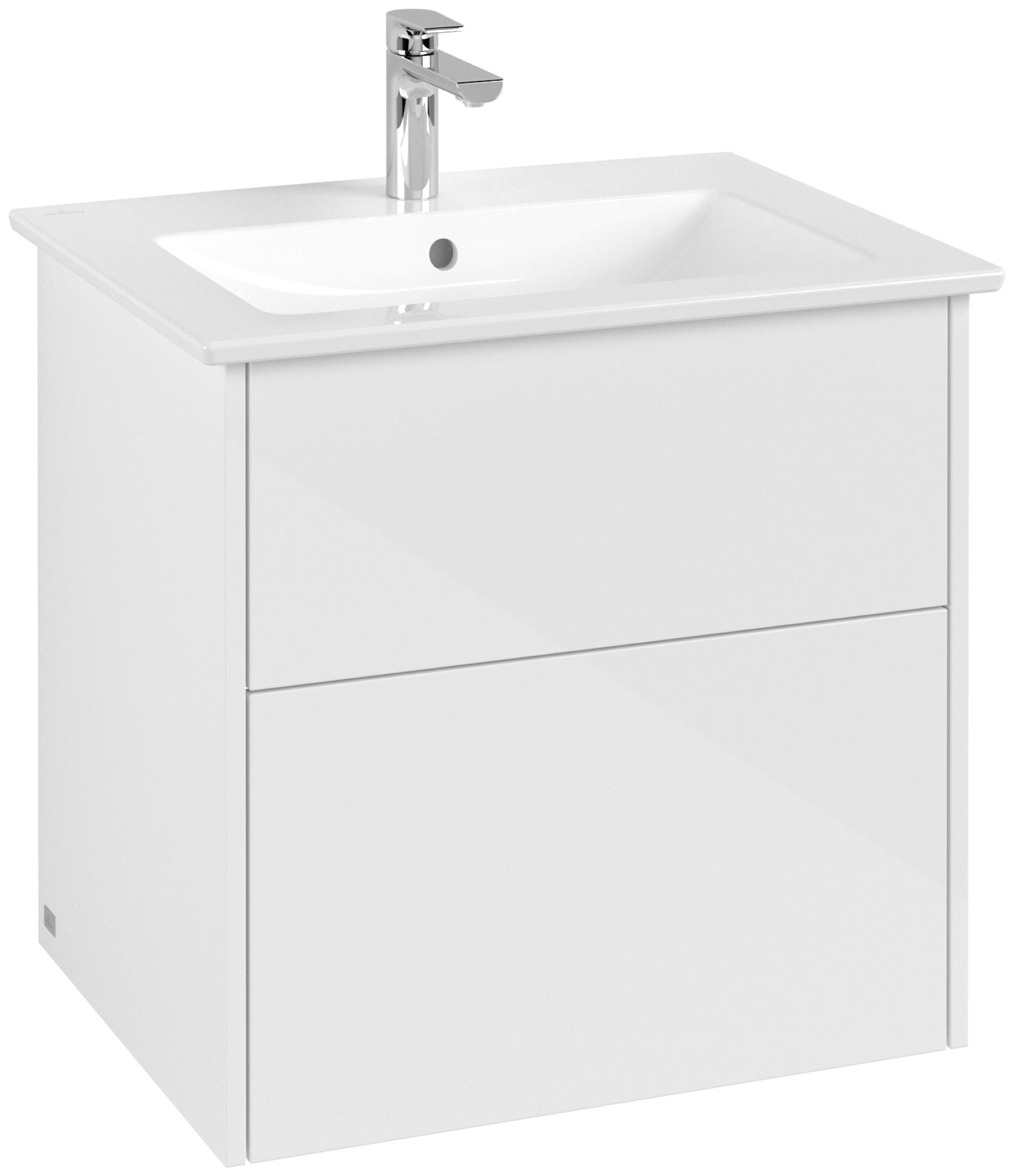 Villeroy & Boch Finero umývadlo so skrinkou 65 cm biela S00501DHR1