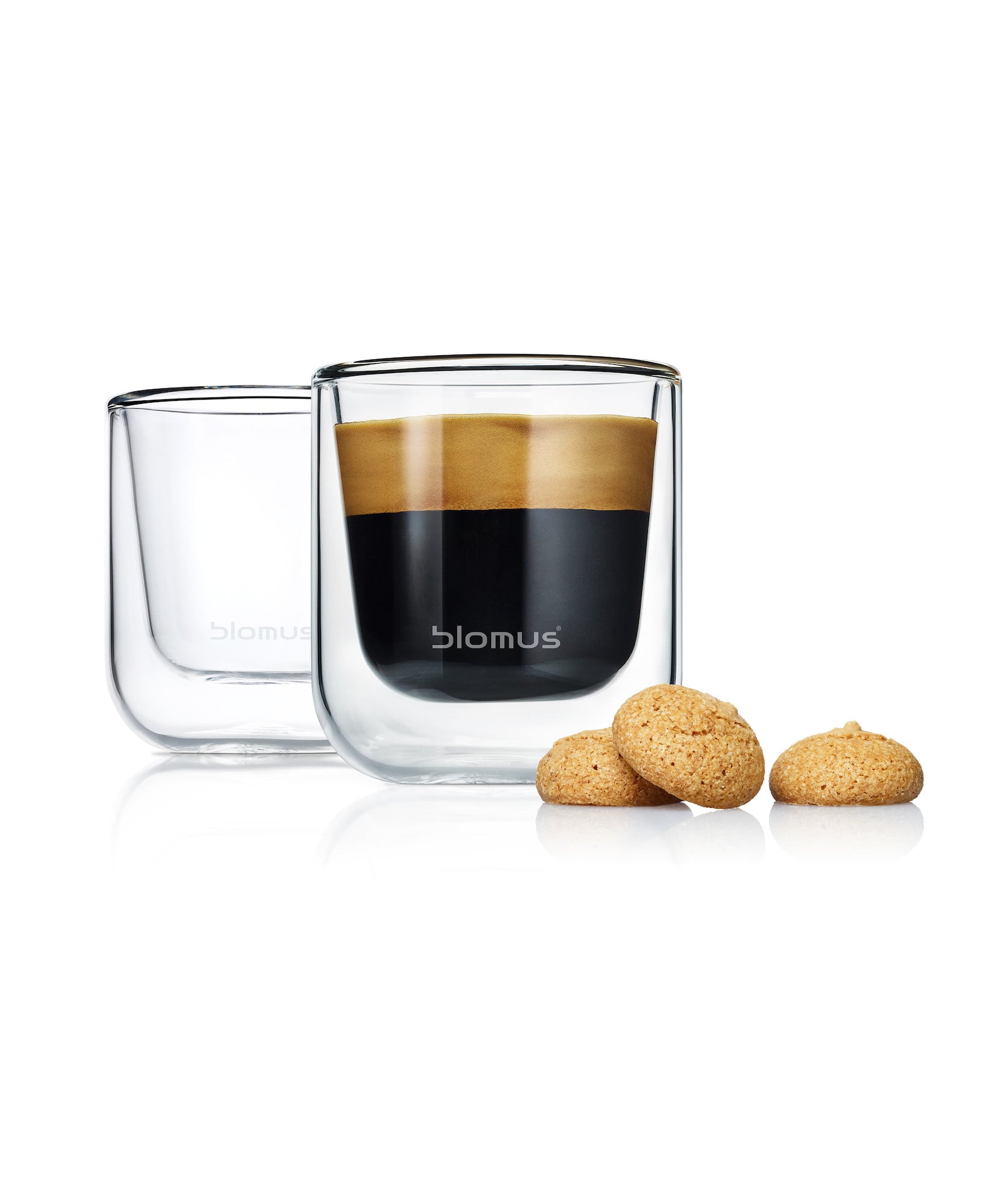 Blomus Nero pohár 6x6x6.5 cm transparentná B63652