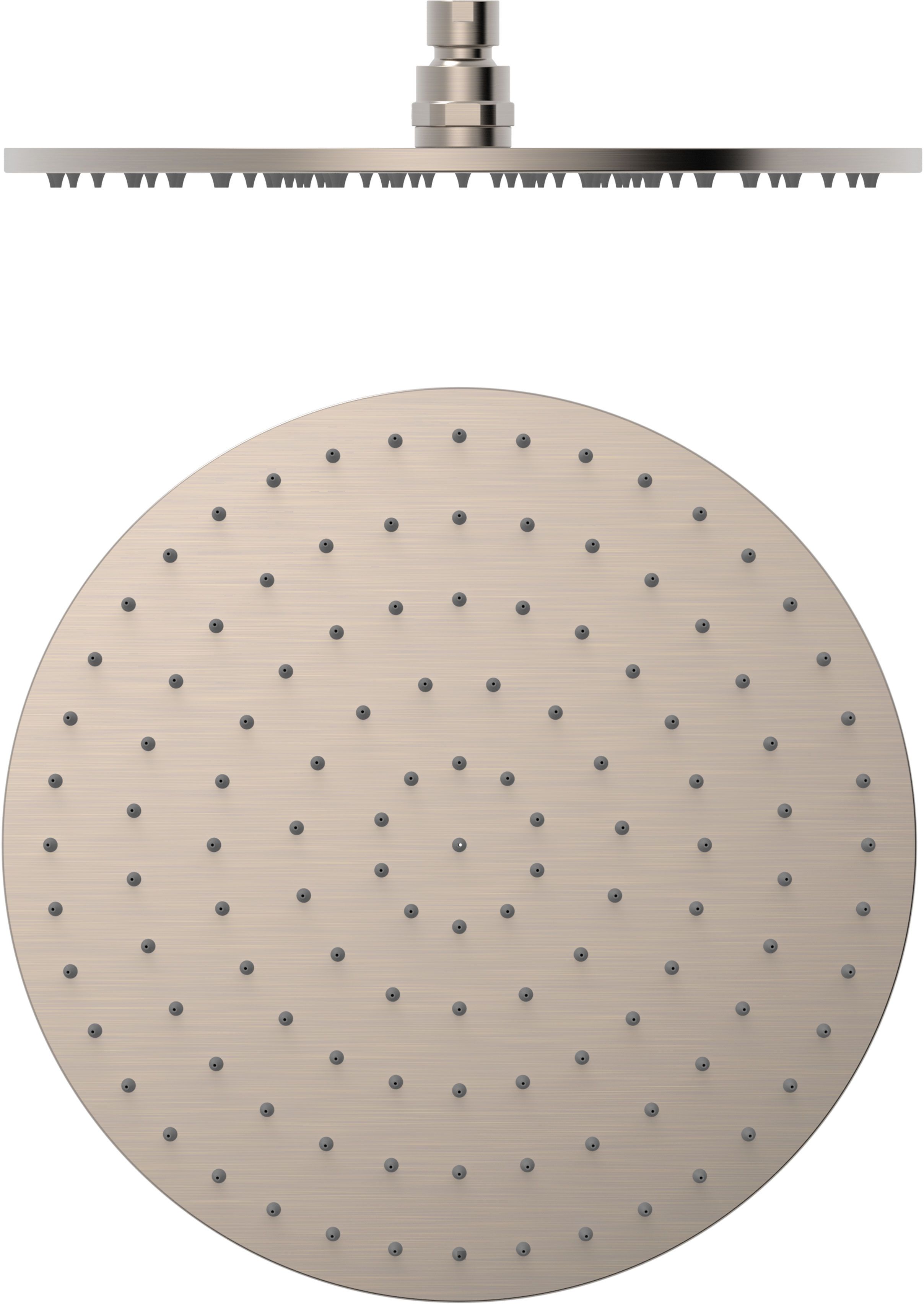 Tres Max-Tres horná/hlavová sprcha 30x30 cm okrúhly oceľová 1.34.137.30.AC