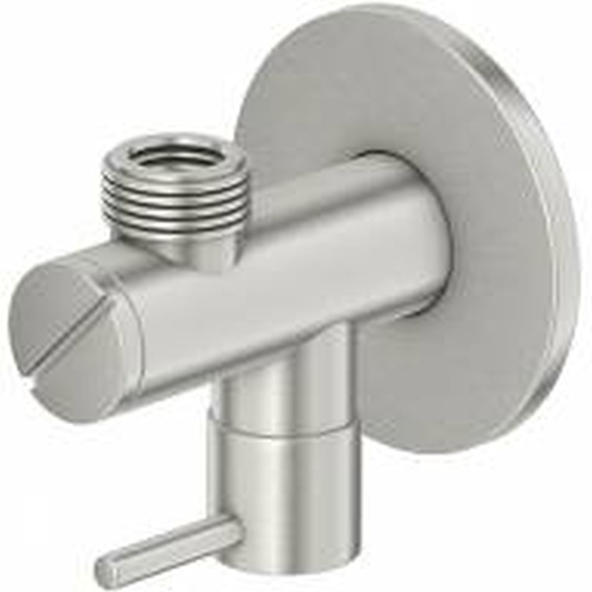 Steinberg 100 nástenný rohový ventil Brushed Nickel 1001640BN