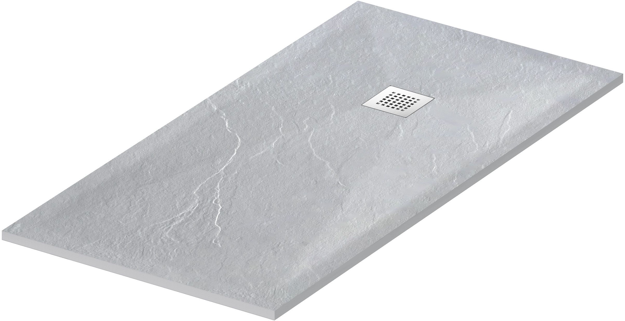 Balneo Stone Tray obdĺžniková sprchová vanička 110x80 cm sivá STFLG8011025