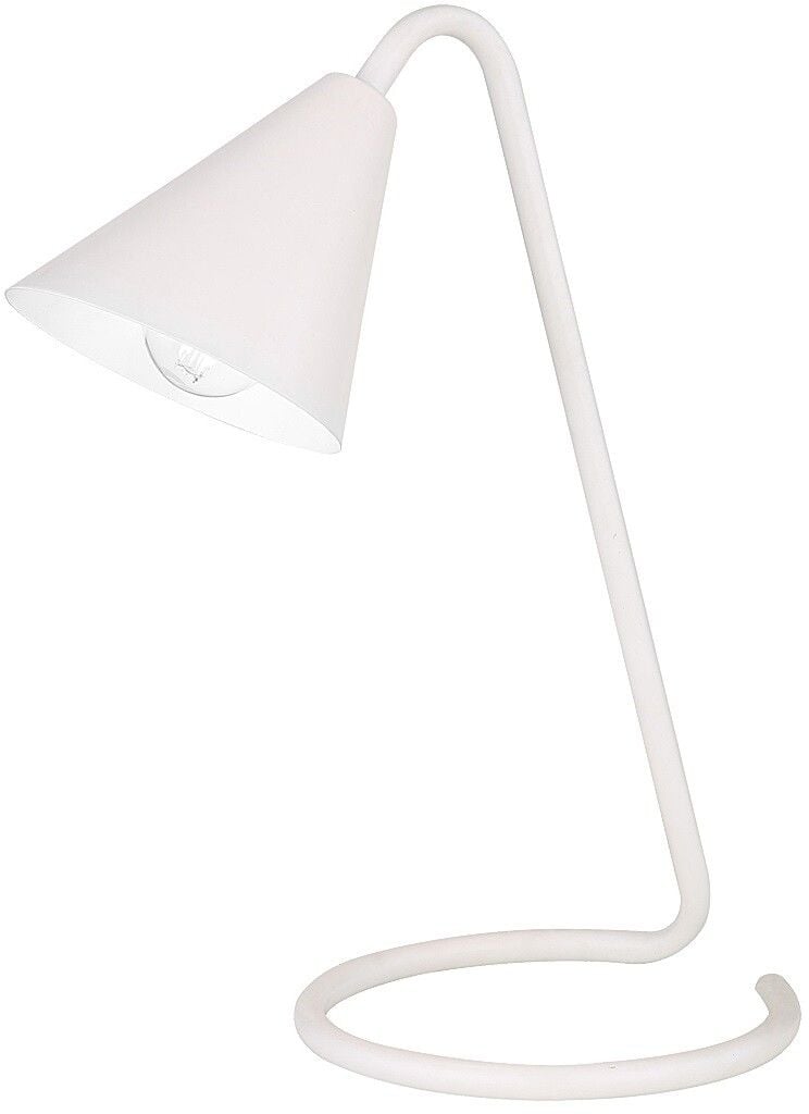 Rabalux Monty stolová lampa 1x40 W biela 3089