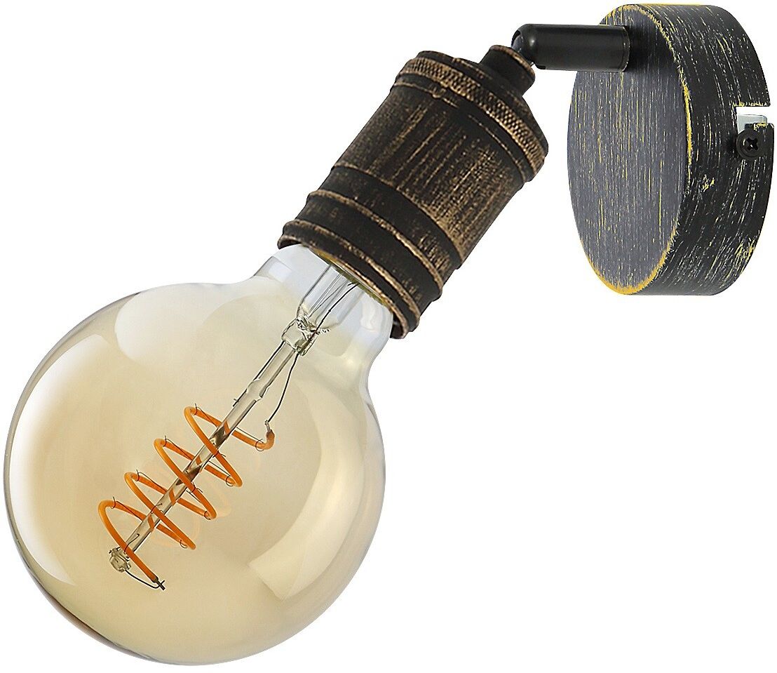 Rabalux Fidel nástenná lampa 1x25 W zlatá 3214