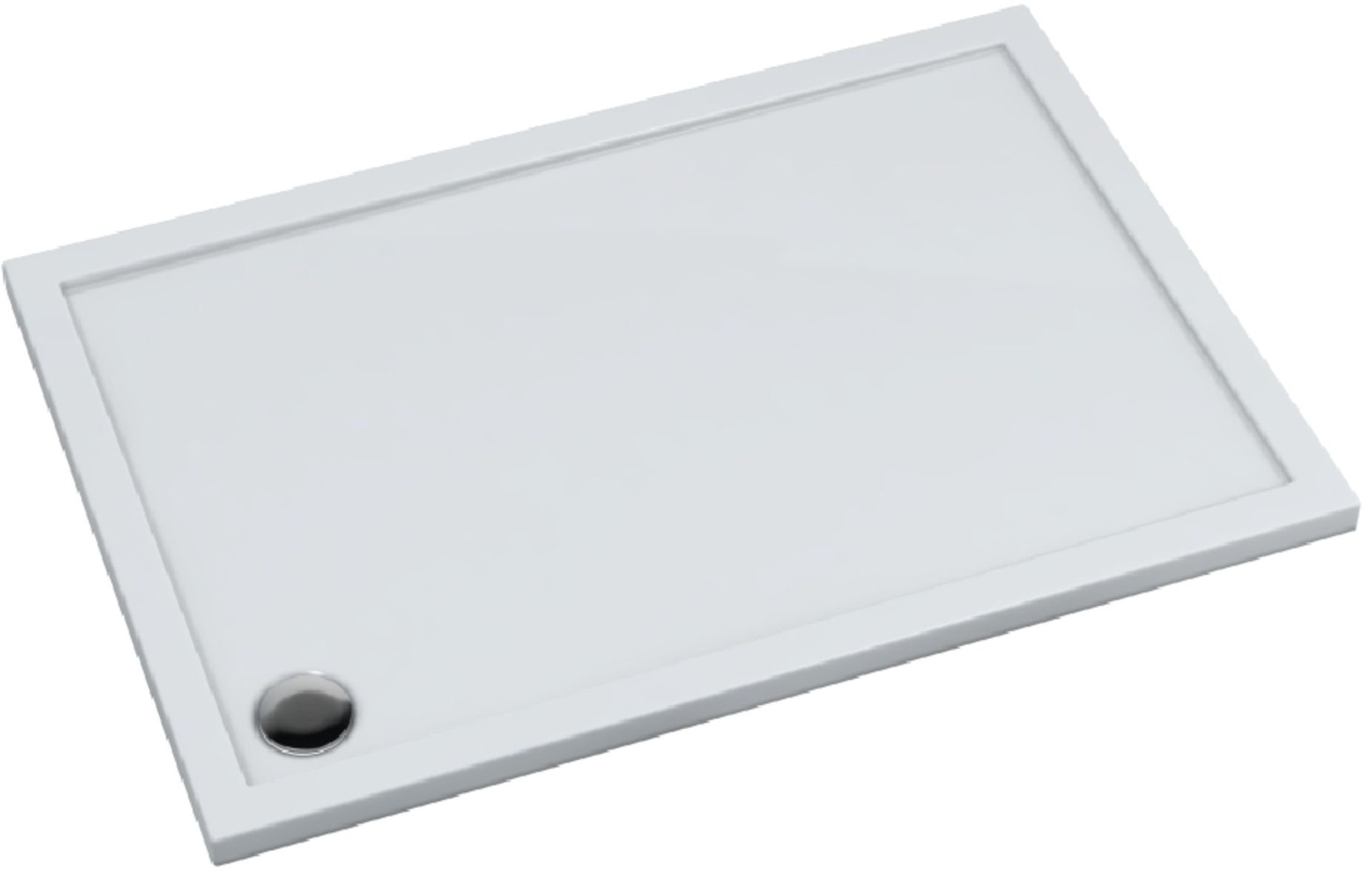 Schedpol Corrina New obdĺžniková sprchová vanička 140x100 cm biela 3.4357