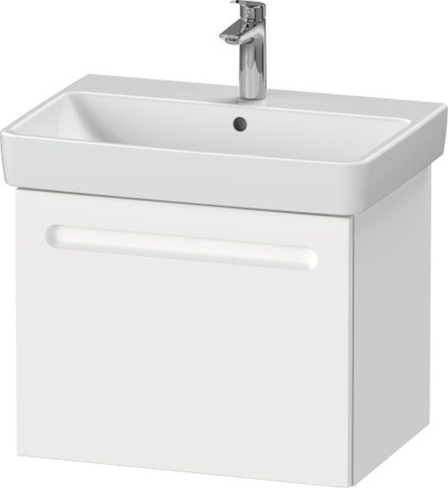 Duravit No. 1 skrinka 59x42.6x47.8 cm závesná kúpeľňová skrinka pod umývadlo biela N14282018180000