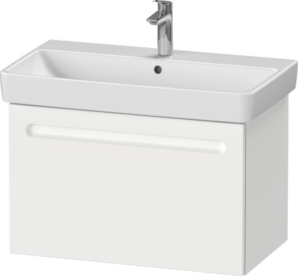 Duravit No. 1 skrinka 74x42.6x47.8 cm závesná kúpeľňová skrinka pod umývadlo biela N14283018180000