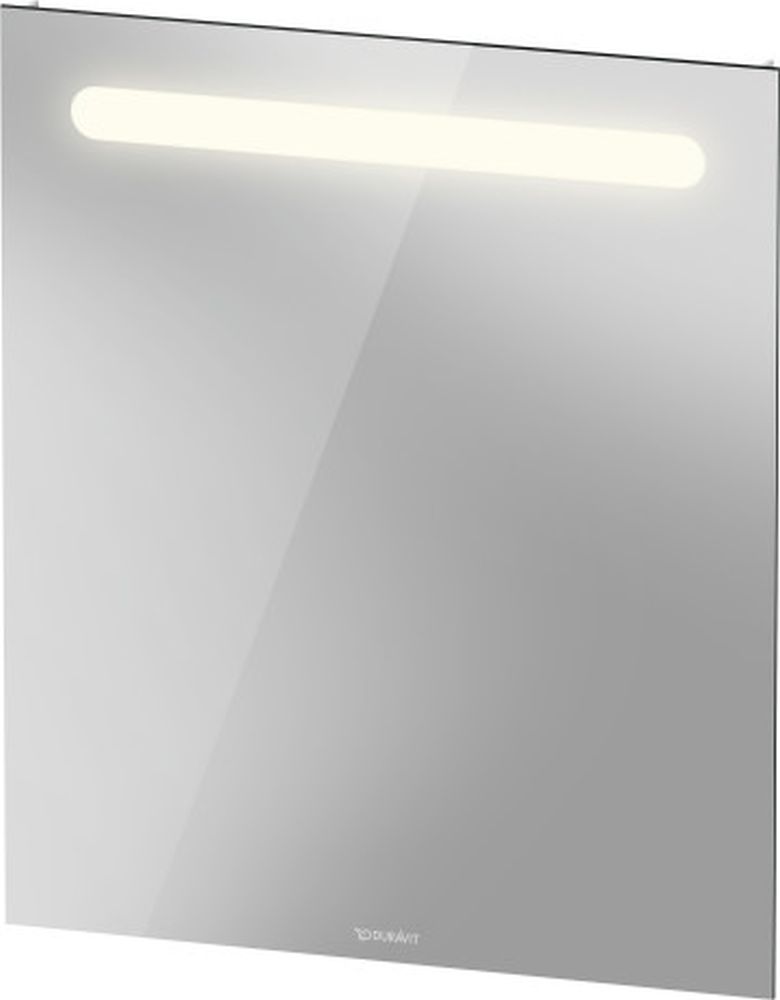 Duravit No. 1 zrkadlo 60x70 cm odĺžnikový s osvetlením biela N17951000000000
