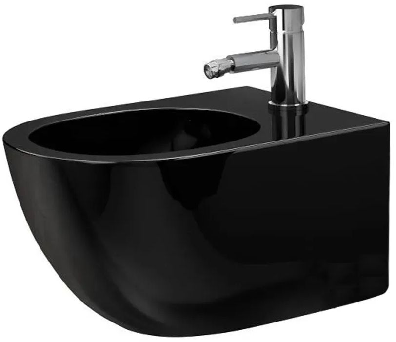 Rea Carlo Mini bidet závesné čierna REA-C6380