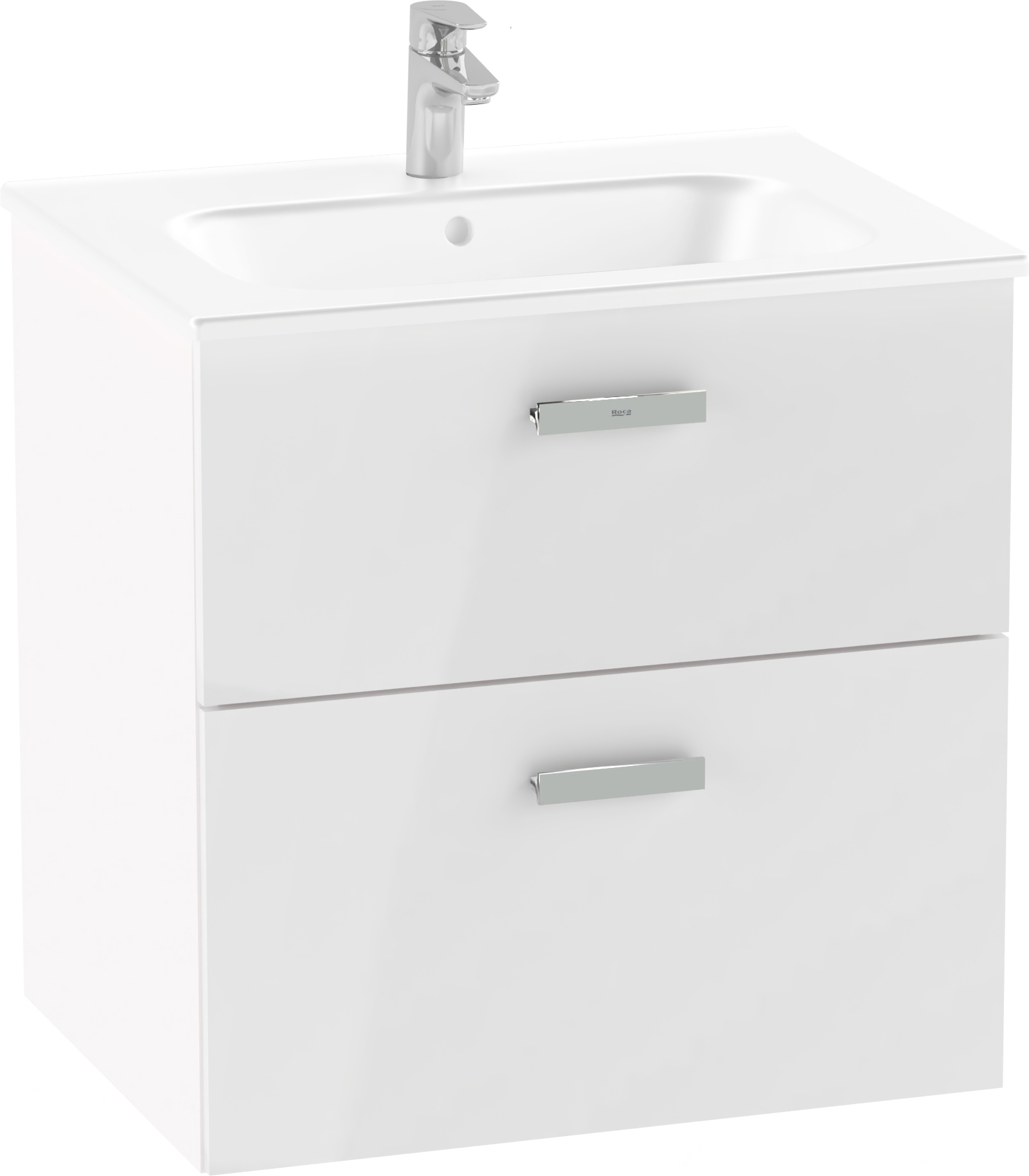 Roca Victoria Pro umývadlo so skrinkou 60.5 cm biela A851879806