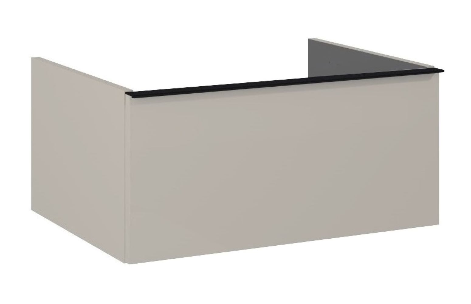 Elita Look skrinka 60x44.9x28.1 cm závesná kúpeľňová skrinka pod umývadlo béžová RE080603027020