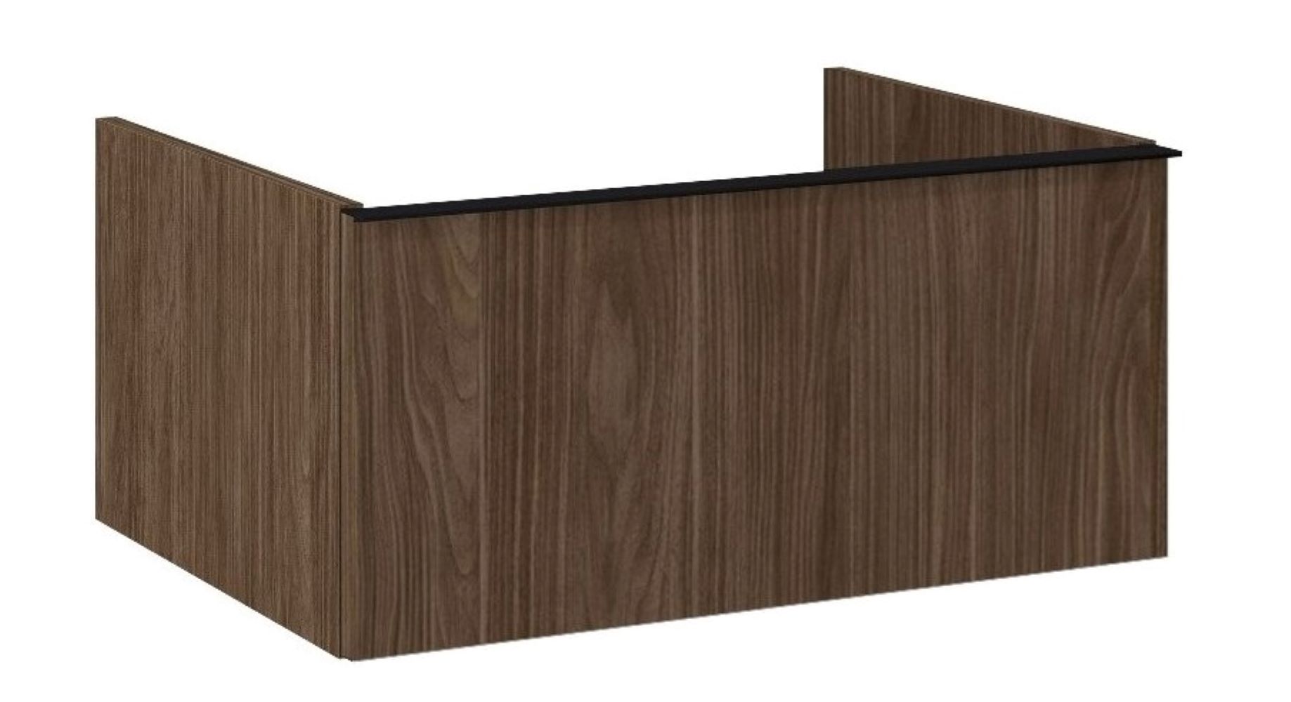 Elita Look skrinka 60x44.9x28.1 cm závesná kúpeľňová skrinka pod umývadlo orech RE080603027060