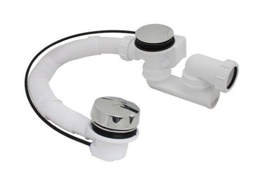 Riho vaňový sifón chrómová 208867