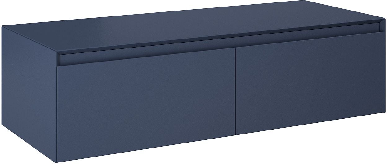 Elita Split Slim skrinka s pracovnou doskou 120x45.8x31.9 cm bočné závesné modrá RE081204057030