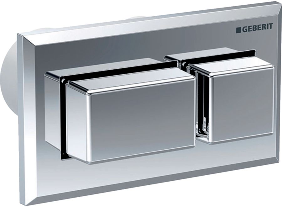 Geberit Sigma splachovacie tlačidlo do toalety lesklý chróm 116.054.21.1