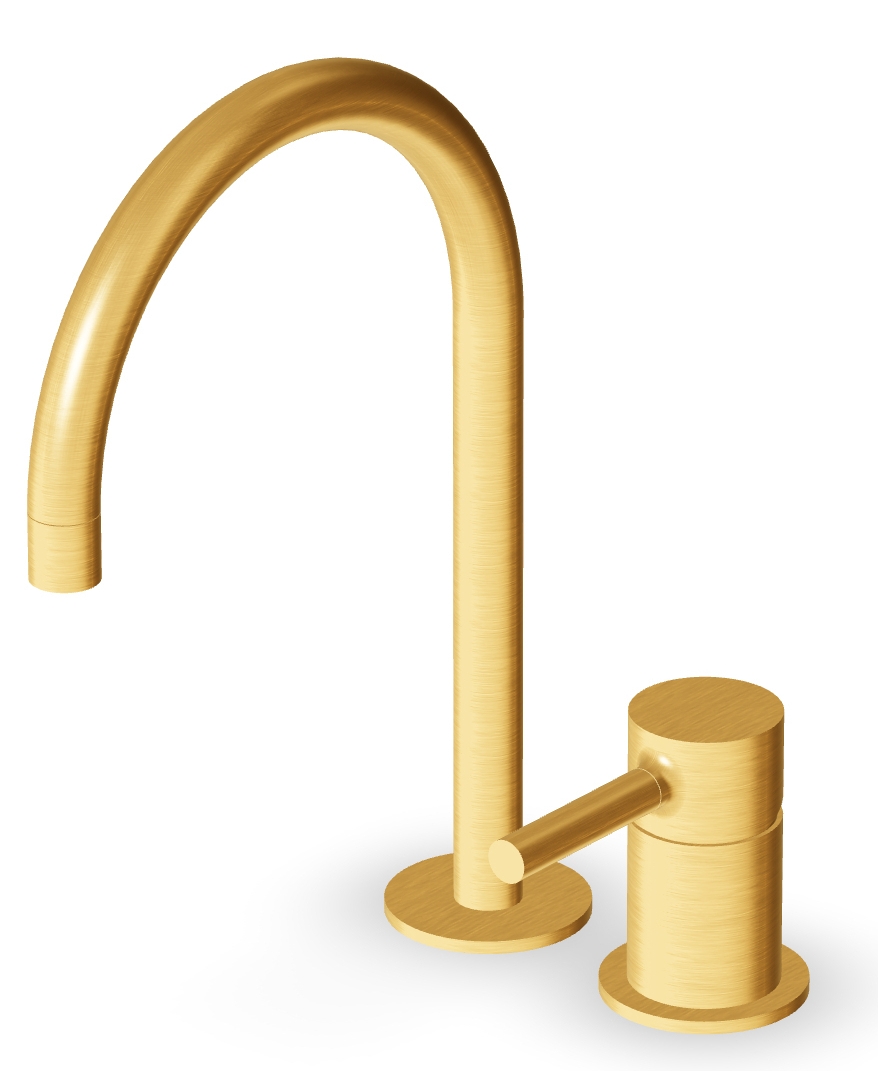 Zucchetti Pan umývadlová batéria stojanková zlatá ZP6223.C41
