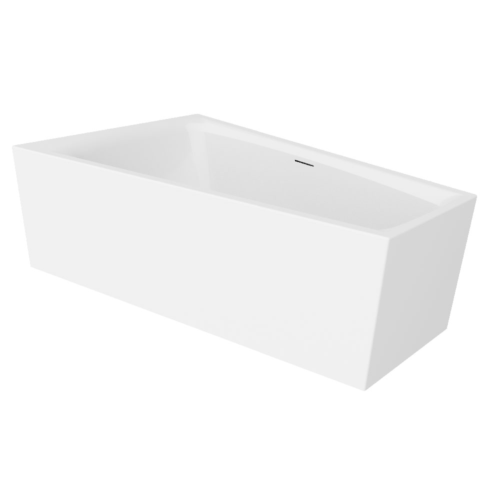 Riho Still Smart Plug&Play vaňa so zástenou 170x110 cm pravostranné biela B101008005