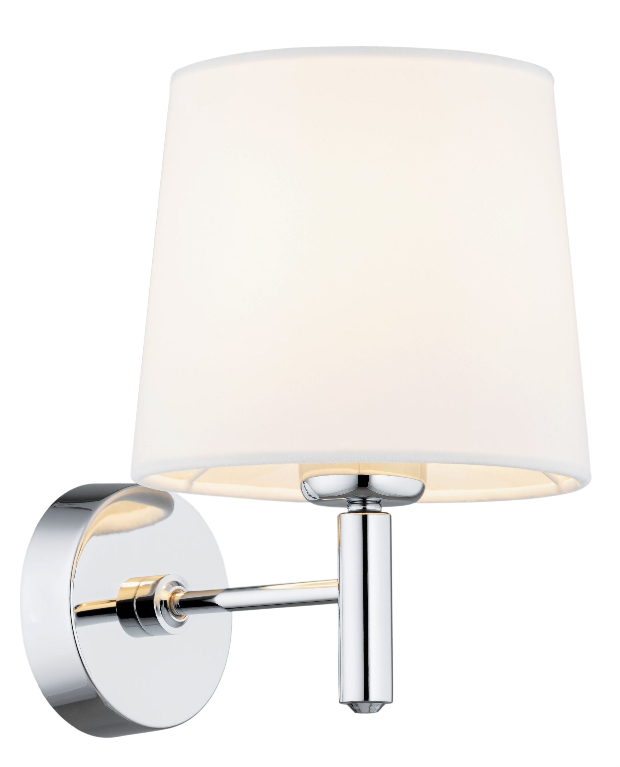 Argon Bolzano Plus nástenná lampa 1x15 W biela-chrómová 4760