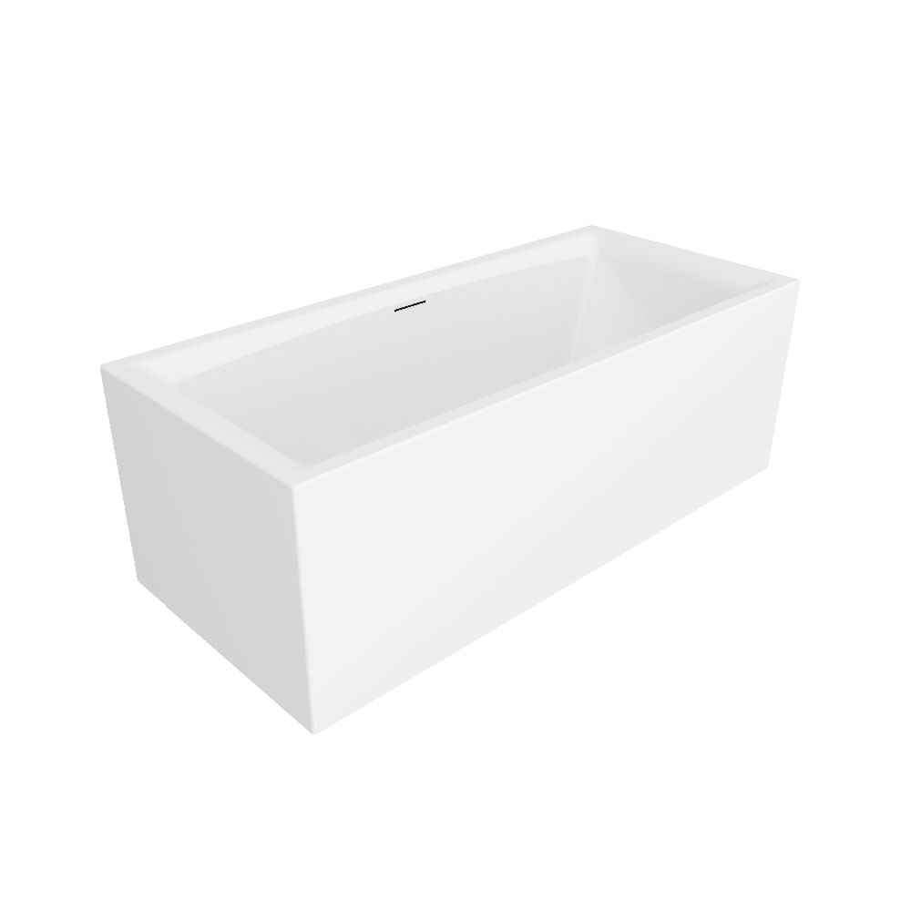 Riho Still Square Plug&Play vaňa so zástenou 180x80 cm biela B099031005