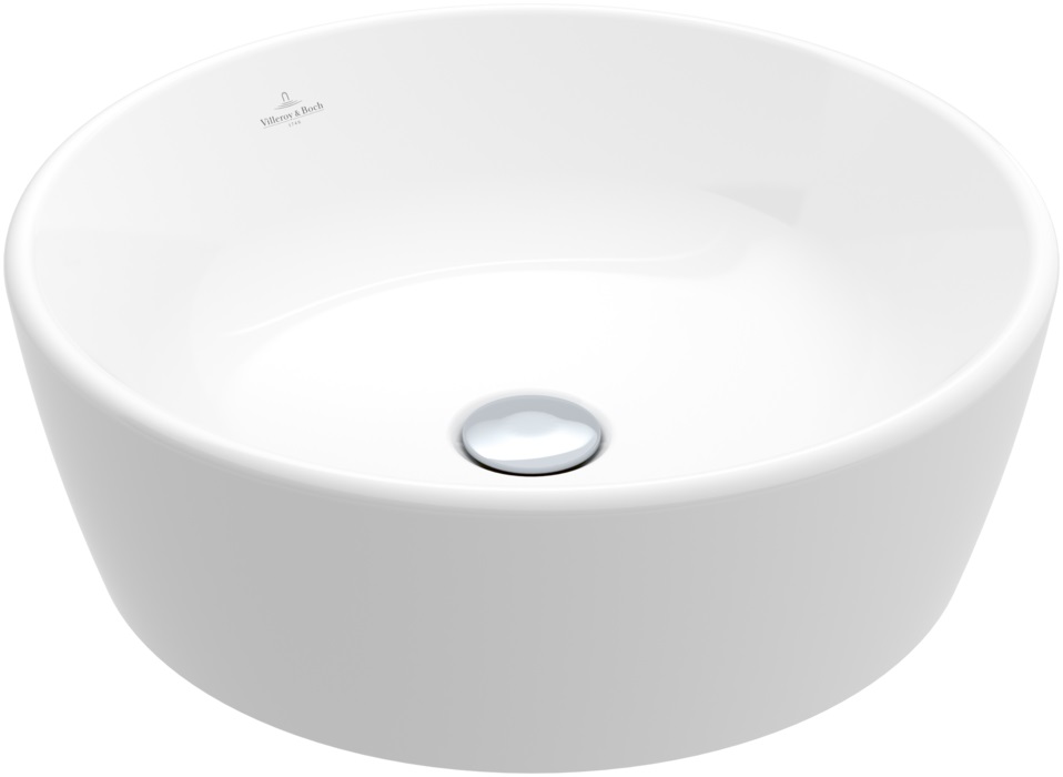 Villeroy & Boch Architectura umývadlo 45x45 cm okrúhly pultové umývadlo biela 5A2545R1