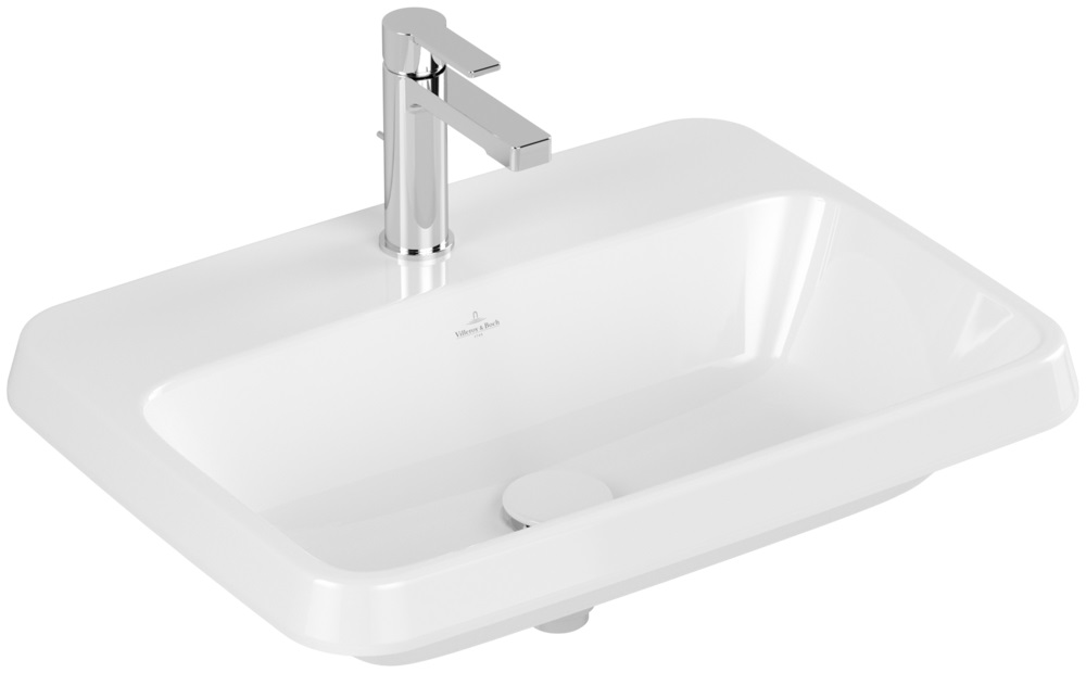 Villeroy & Boch Architectura umývadlo 60x45 cm obdĺžnik vstavané umývadlo biela 5A676101