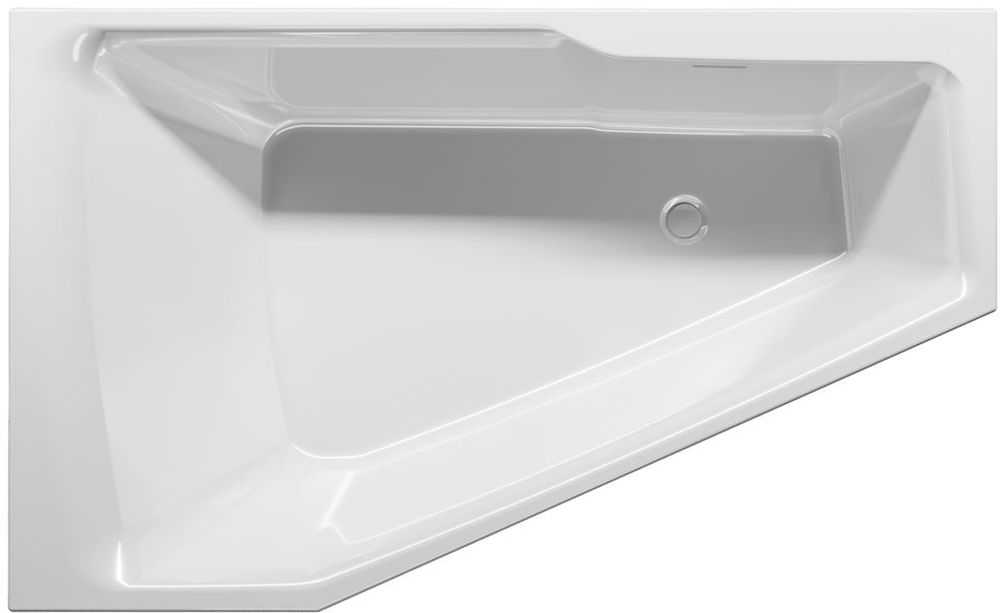 Riho Rethink Space rohová vaňa 170x90 cm pravostranné biela B113001005