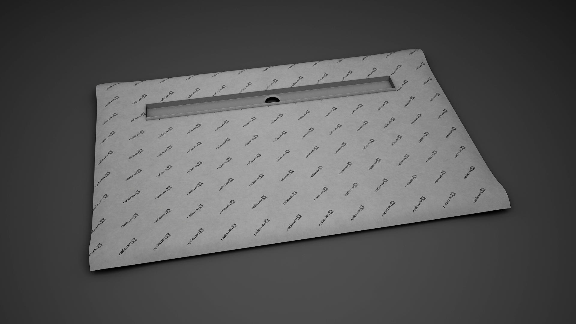 Set sprchový odtok Radaway 5DLA1008A, sprchový odtokový rošt Radaway Steel 5R075S, 5SL1