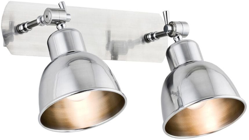 Argon Eufrat nástenná lampa 2x15 W chrómová 671