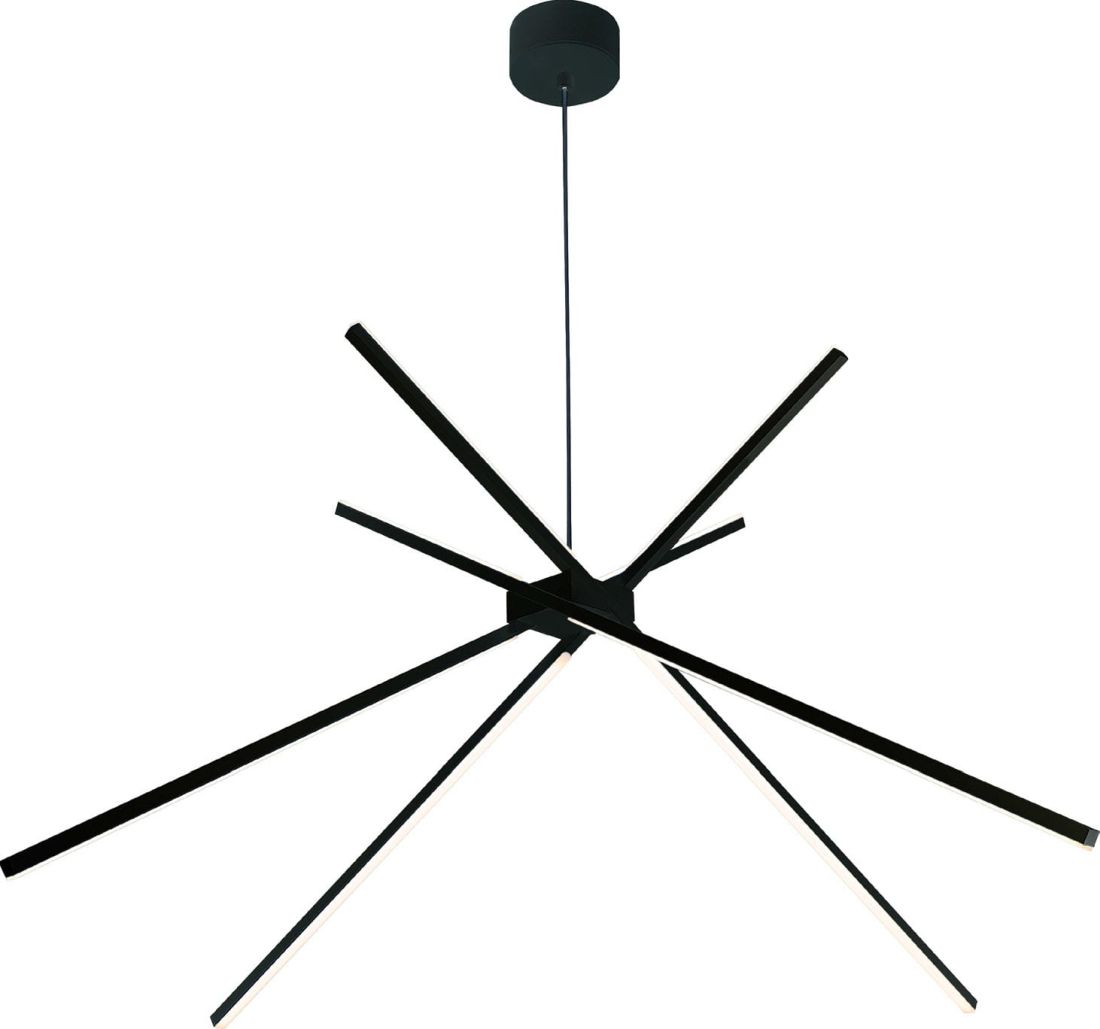 MaxLight Spider závesné svietidlo 1x33 W čierna P0412