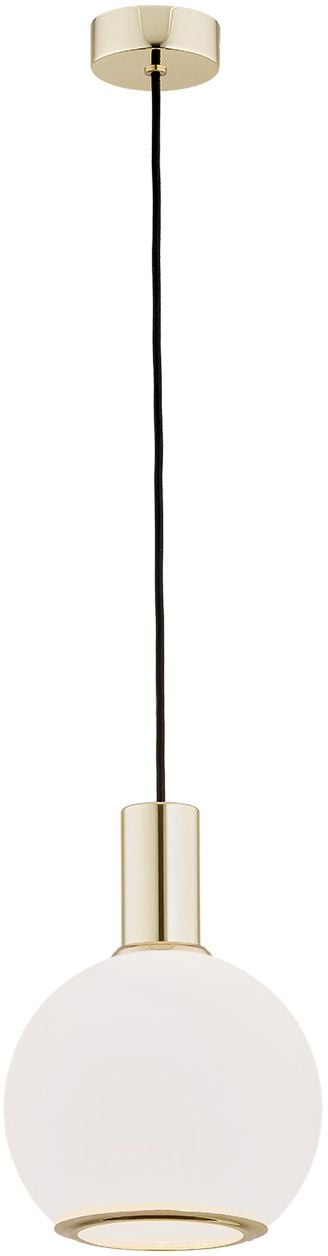 Argon Sagunto závesné svietidlo 1x15 W mosadzná-opálová 4357