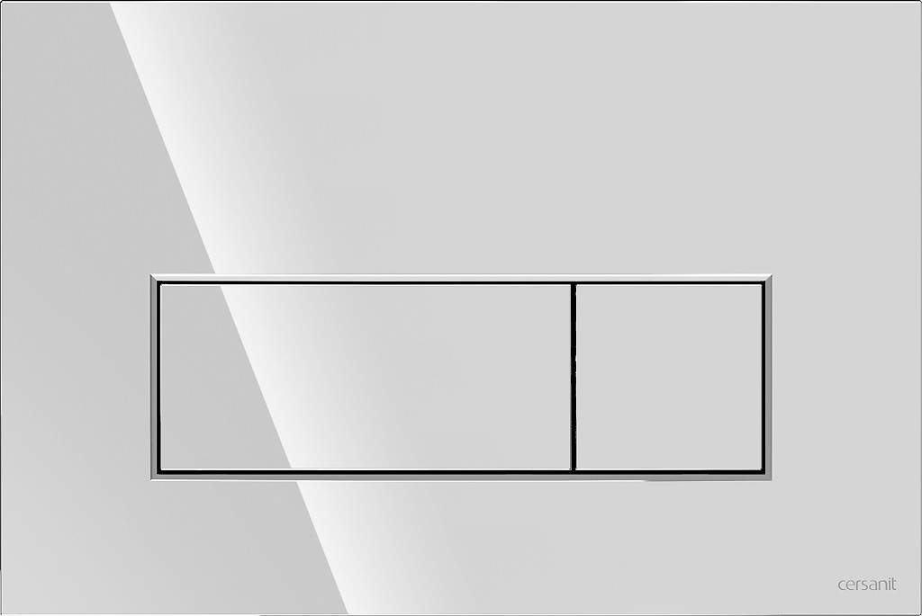 Cersanit Opti B1 splachovacie tlačidlo do toalety lesklý chróm K97-497
