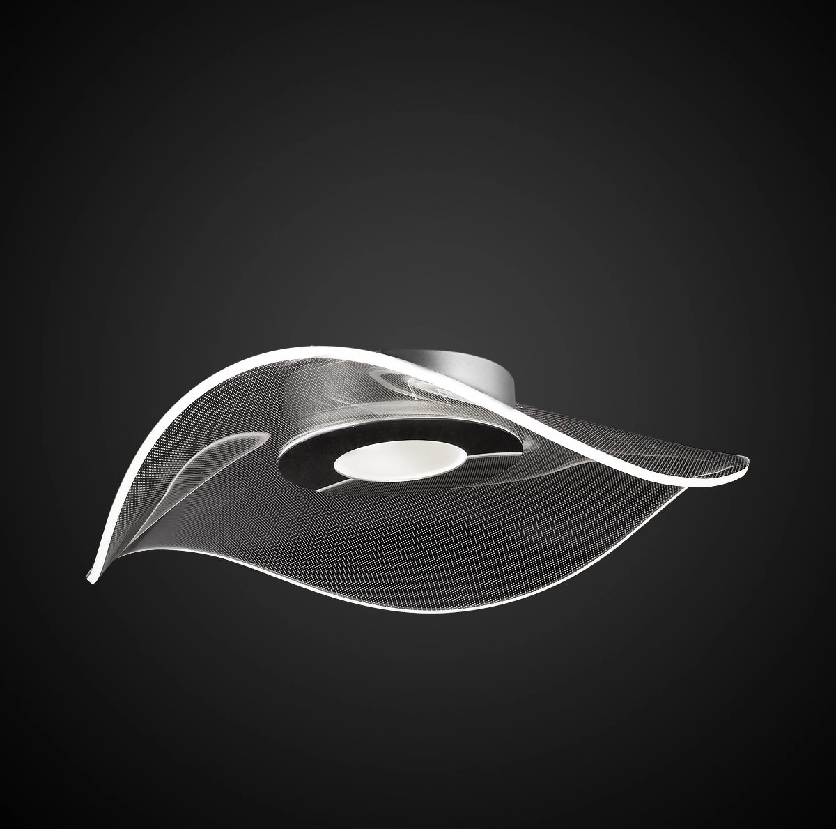 Altavola Design Velo stropné svietidlo 1x30 W chrómová-priehľadná LA101/CE1_chrom