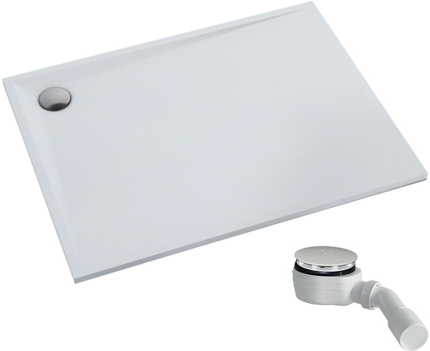 Schedpol Etrusco obdĺžniková sprchová vanička 90x80 cm biela 3.472