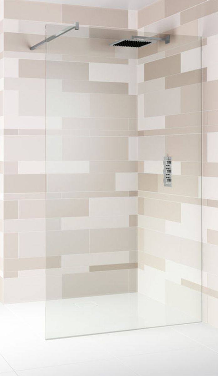 Riho Scandic stena sprchovacieho kúta 140 cm chróm lesklý/sklo priehľadné G001114120