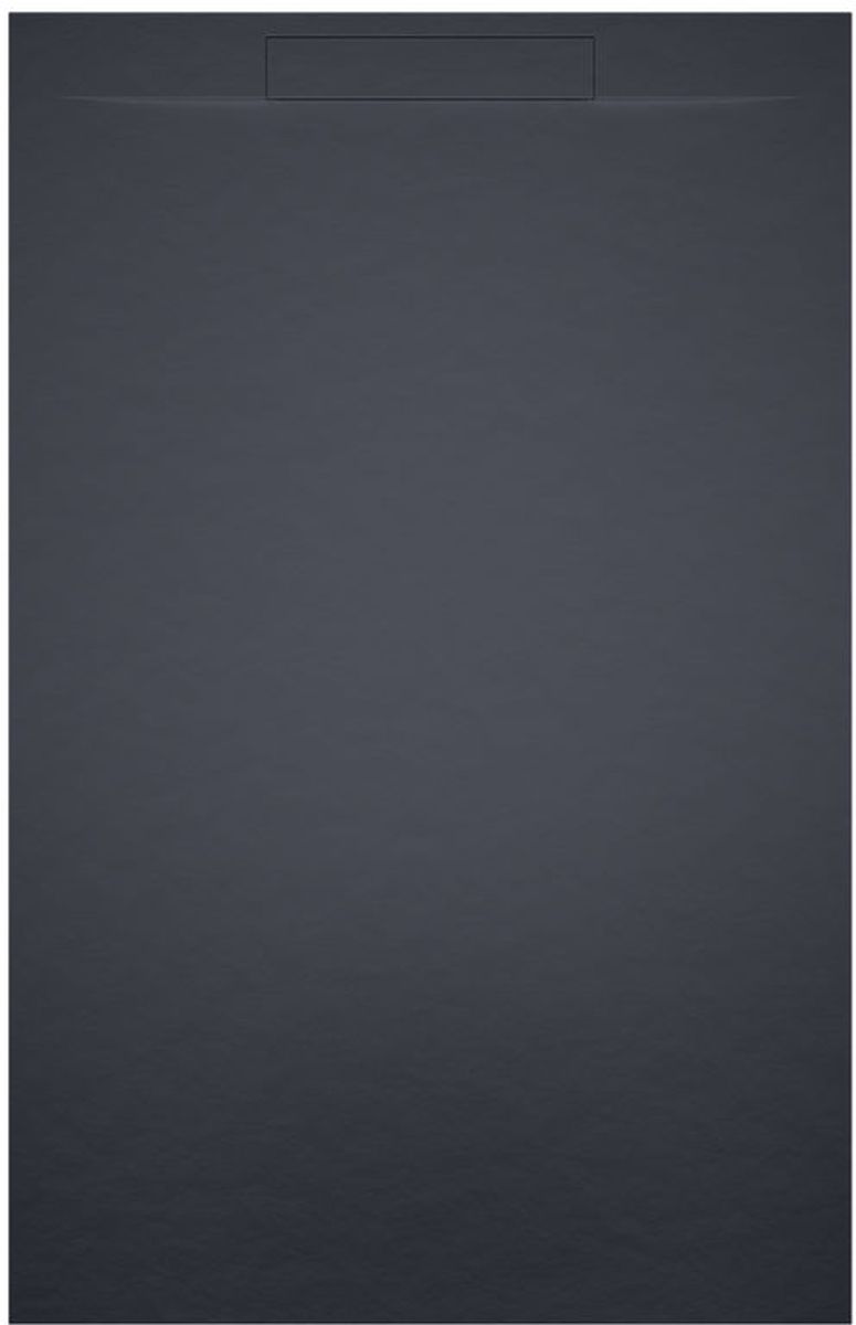 Riho Isola obdĺžniková sprchová vanička 140x90 cm antracitová D007017080