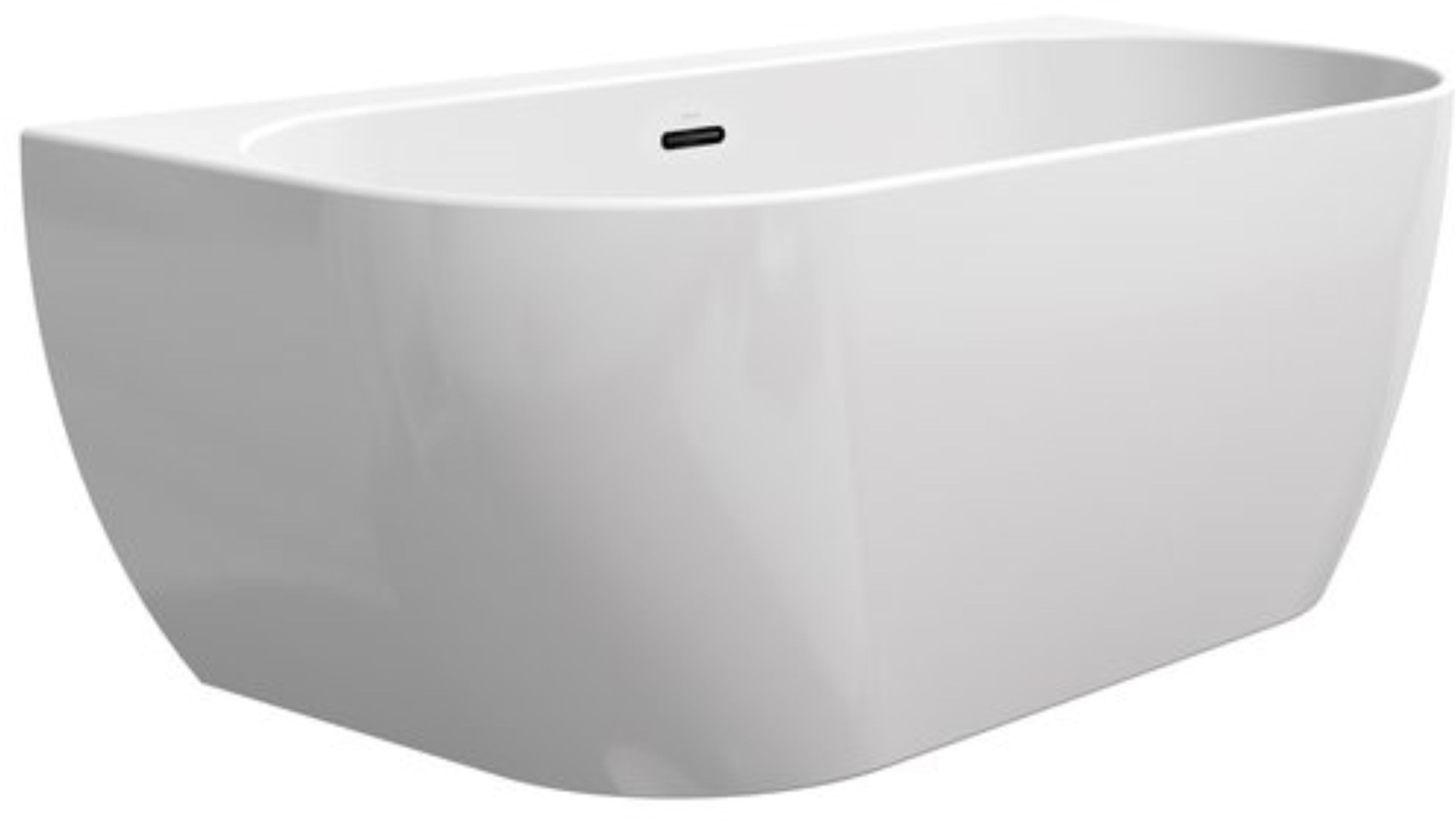 Ravak Freedom W nástenná vaňa 166x80 cm oválne biela XC00100033