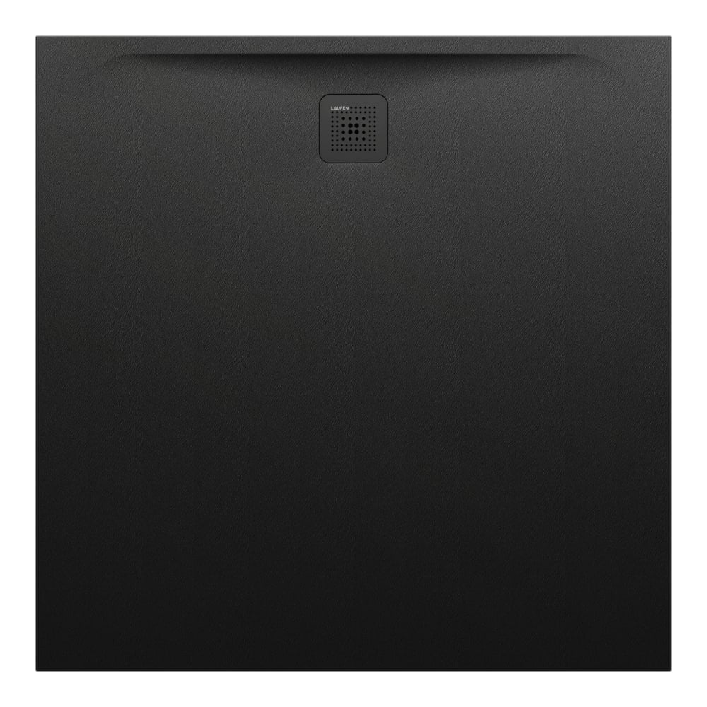 Laufen Pro štvorcová sprchová vanička 120x120 cm čierna H2119580800001