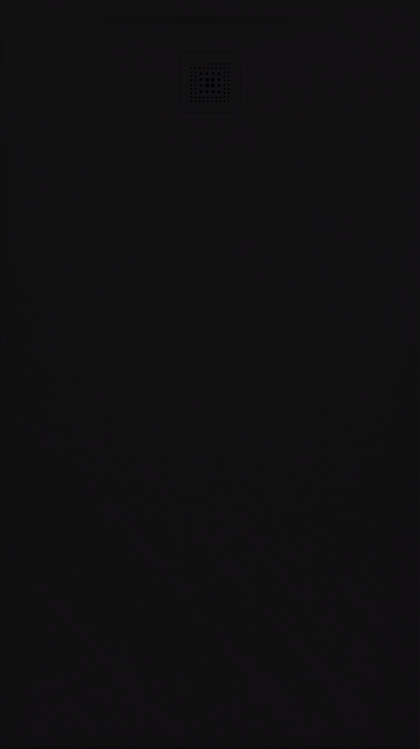 Laufen Pro obdĺžniková sprchová vanička 160x90 cm čierna H2139590800001