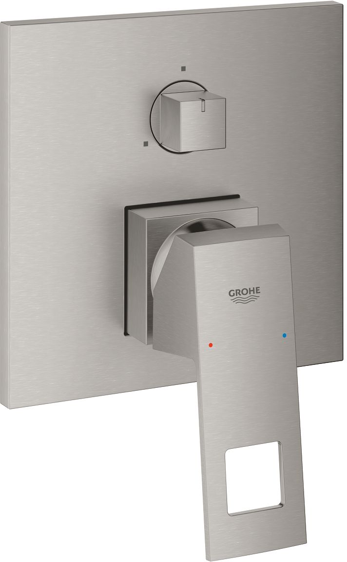 Grohe Eurocube vaňová/sprchová batéria podomietková SuperSteel 24094DC0