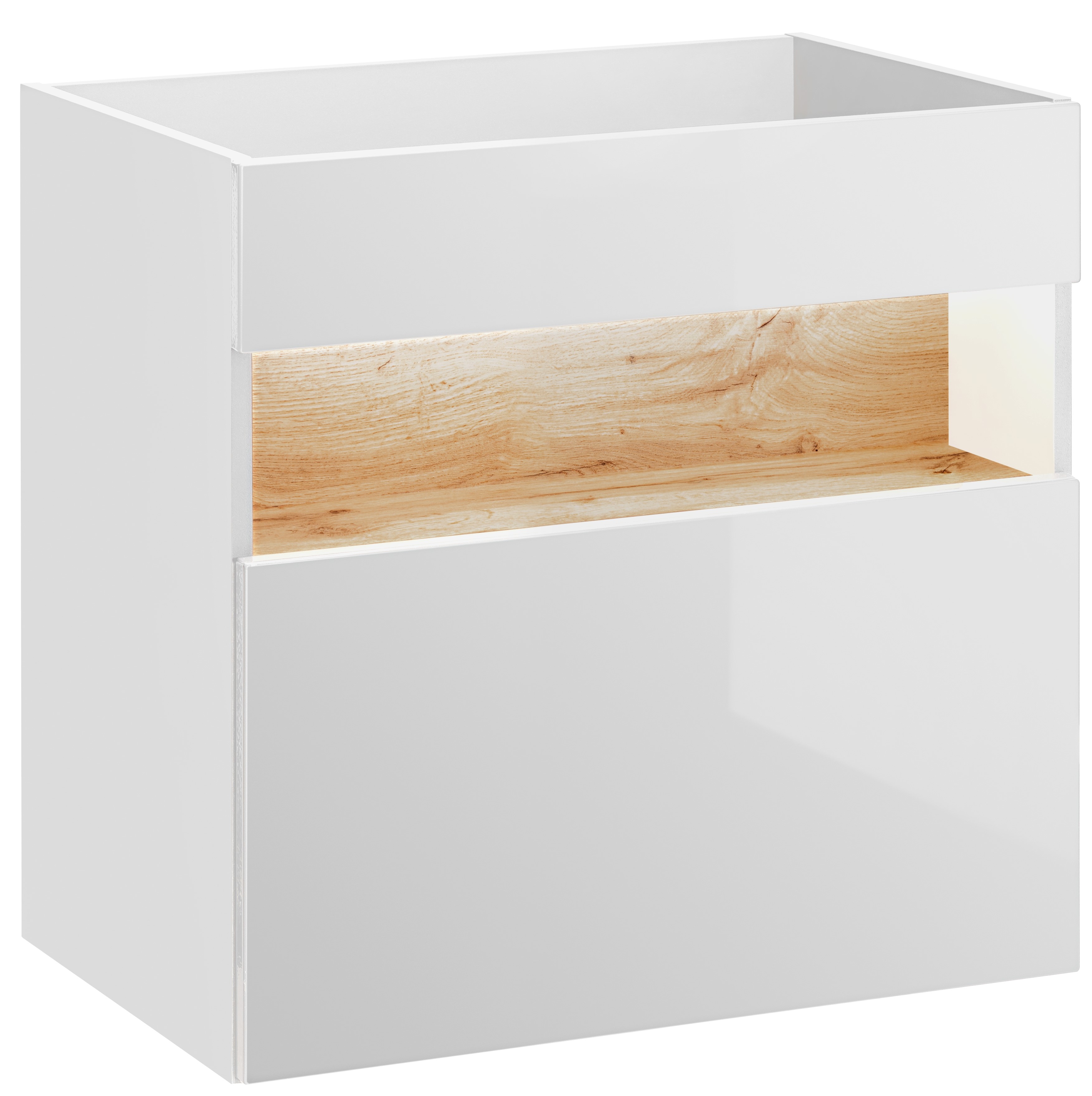 Comad Bahama White skrinka 60x46x68 cm závesné pod umývadlo biela BAHAMAWHITE820FSC