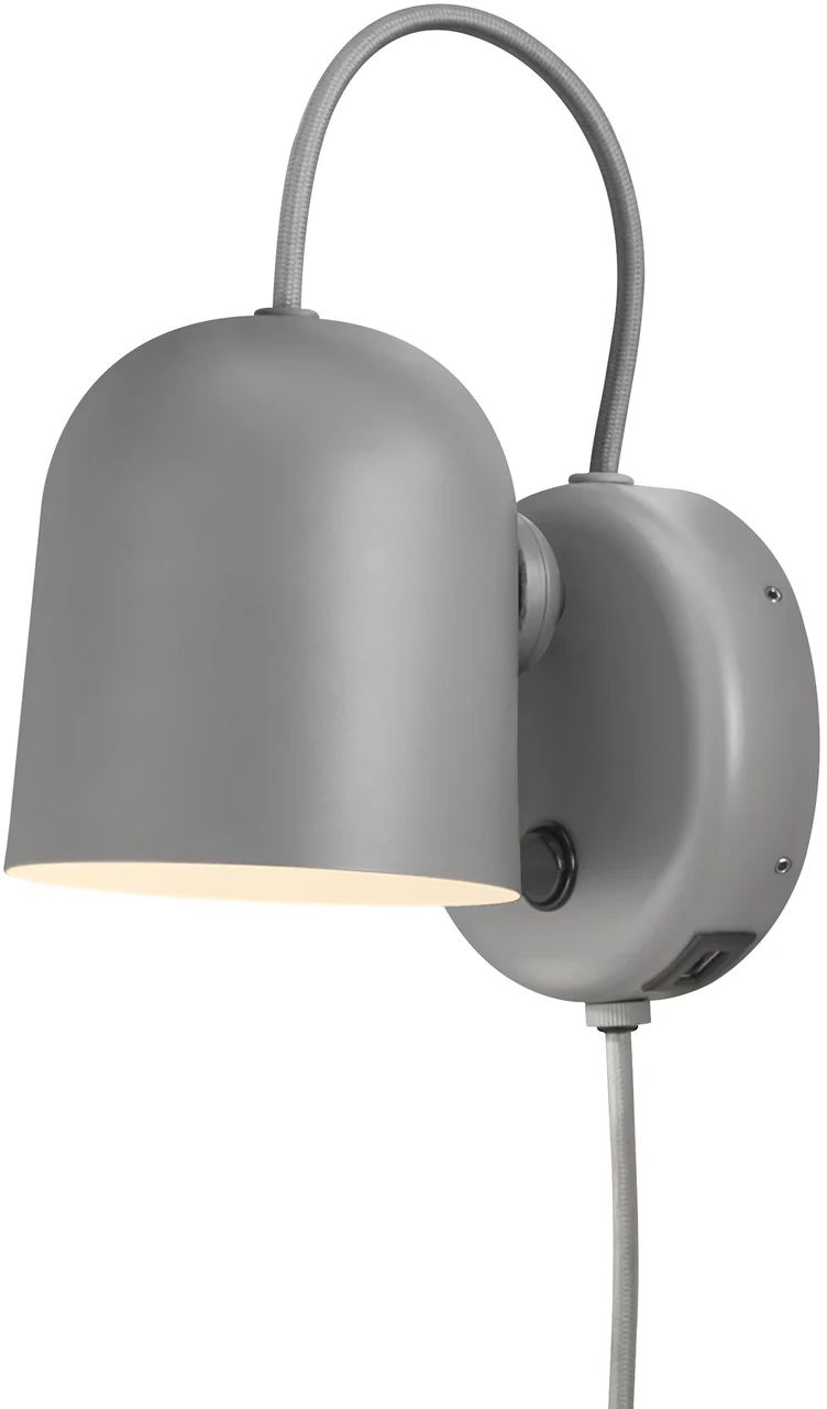 Nordlux Angle nástenná lampa 1x25 W sivá 2120601010