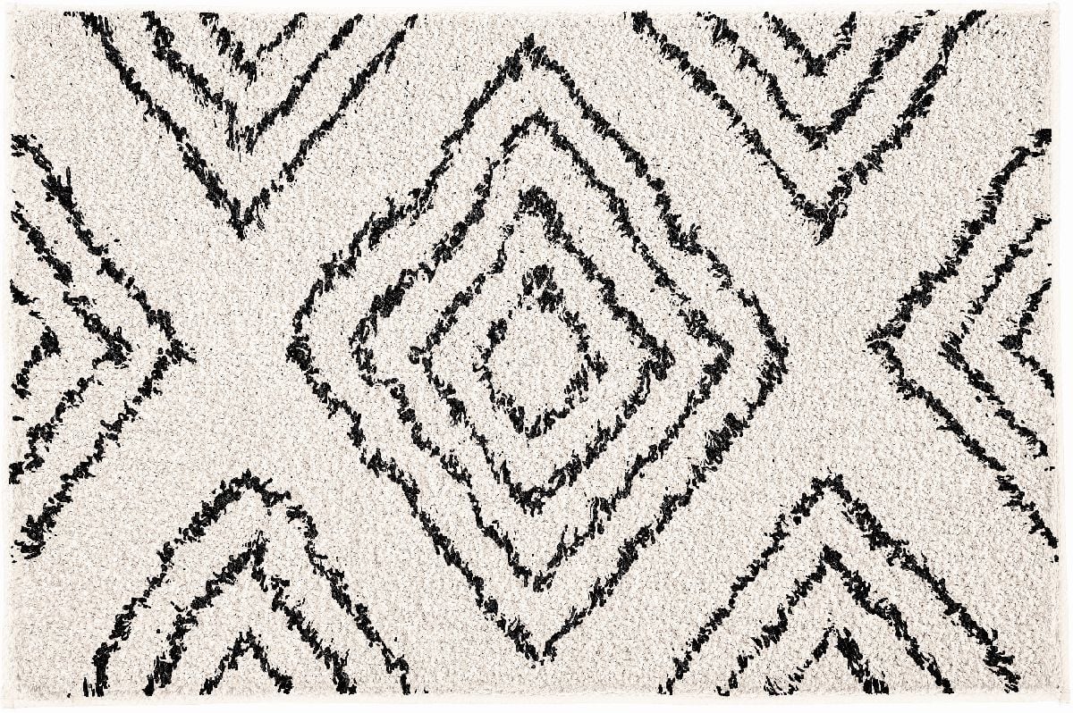Kleine Wolke Boho koberček do kúpeľne 65x55 cm obdĺžnik béžová 9157202539
